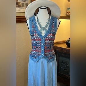 Denim Women's Vest
